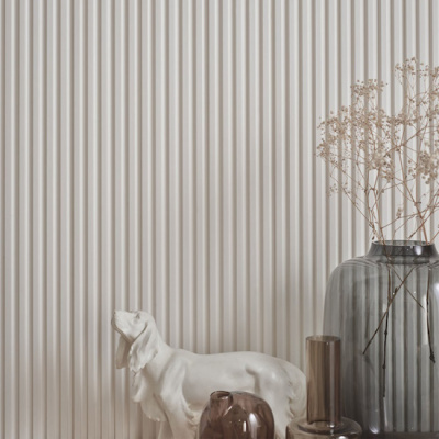 Стеновая панель реечная S-LINE White (белый)